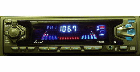 Lanzar VBD900   Electronic Tune AM/FM-MPX Receiver CD Player