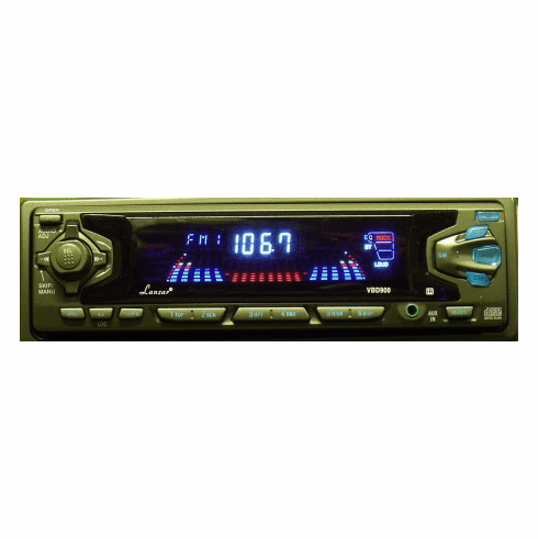 Lanzar VBD900   Electronic Tune AM/FM-MPX Receiver CD Player
