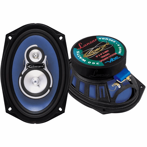Lanzar VBR369 6x9 Car speakers - Pair 360watts