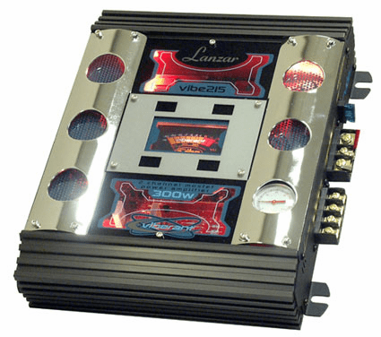 Lanzar Vibe 215 2 Channel Amplifier 300 watt Mosfet Amp