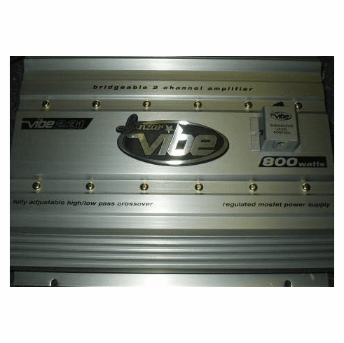 Lanzar Vibe 231 -  2003 Model - 800 Watts 2 Channel Vibe231		
