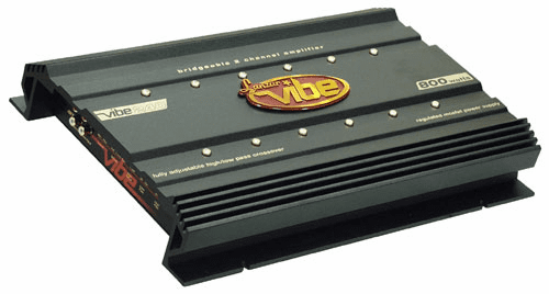 Lanzar Vibe 240 800 Watts Mosfet Amplifier Vibe240