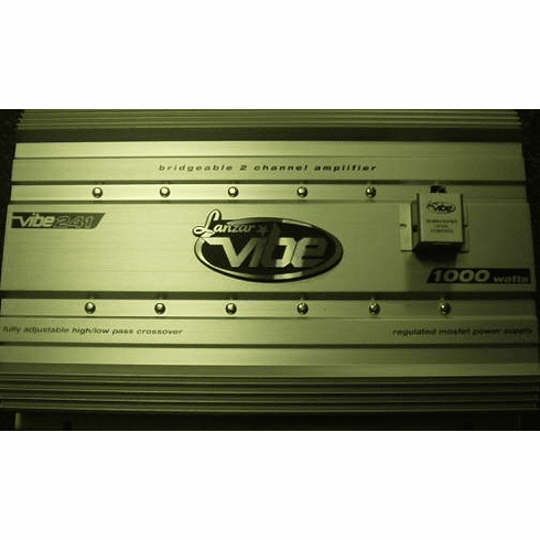 Lanzar Vibe 241 - 2003 Model - 1000 Watts 2 channel Vibe241