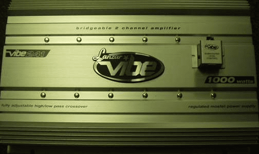 Lanzar Vibe 241 - 2003 Model - 1000 Watts 2 channel Vibe241