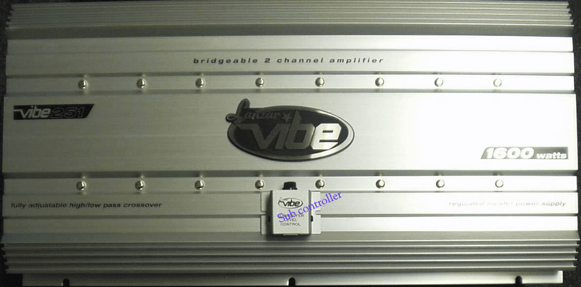 Lanzar Vibe 251 - 2003 Model -  1,600 Watts 2 channel Vibe251