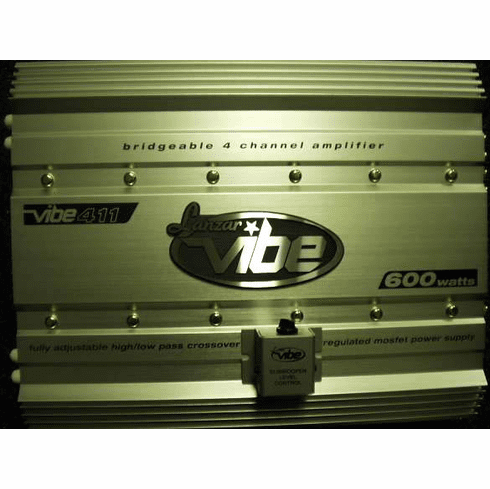 Lanzar Vibe 411 - 2003 Model -  600 Watts 4 channel Vibe411