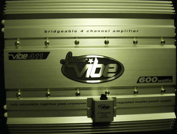 Lanzar Vibe 411 - 2003 Model -  600 Watts 4 channel Vibe411