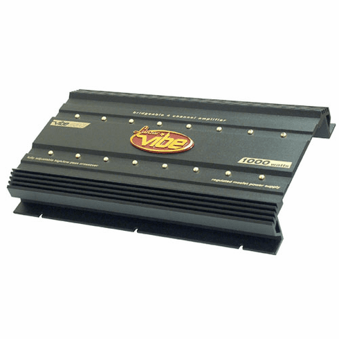 Lanzar Vibe 430 <br>4 Channel Mosfet Car Amplifier - 1,000 watts