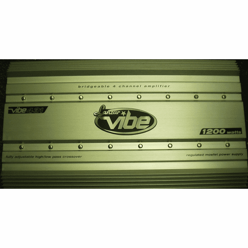 Lanzar Vibe 431 - 2003 Model -  1,200 Watts 4 channel Vibe431