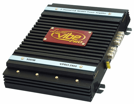 Lanzar Vibe Pro Car Amp VPro2100 500 watts