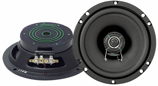 Lanzar VX60S - Slim Style 6.5" Speakers - only 1.5" mounting depth
