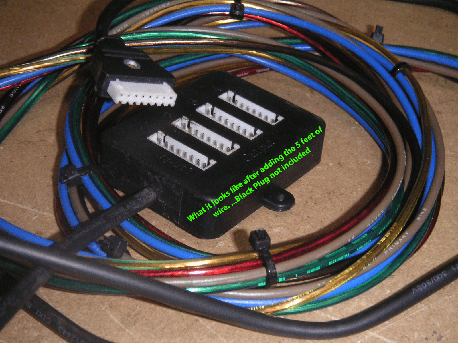 LED Extension Wires - 5ft Kit w/ Color Matching Wire