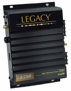 Legacy 240 watt 2 channel car amp  LA120