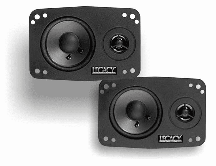 LEGACY   4" X 6"  2 way Plate Speakers LS4615 