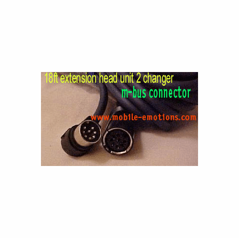 (M bus) Cable for Alpine mbus cable male to male 8 pin 