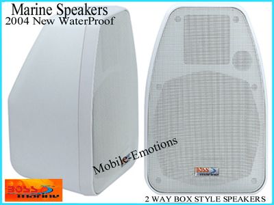 Marine Box Style Speakers (WaterProof)