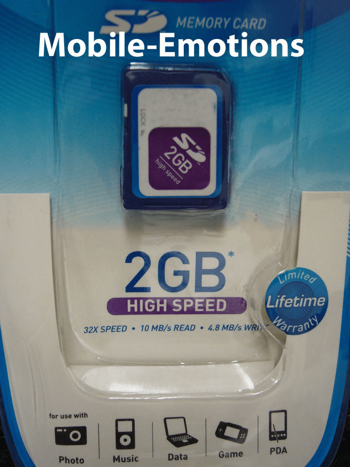 Media Cards And Memory SD mmc