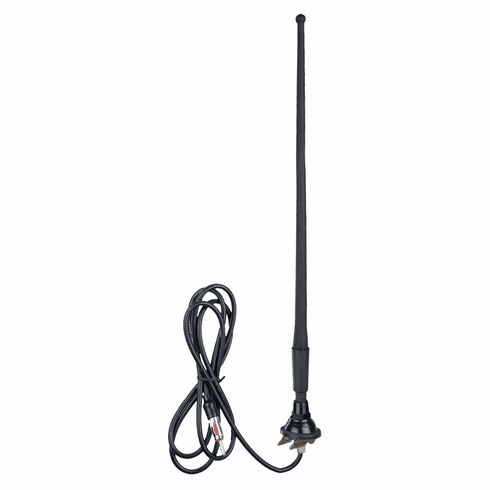 Metra-44-UT03R Universal Rubber Antenna - 14in Black Top Mount