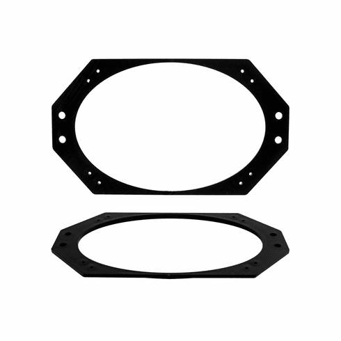 Metra-82-1011 JEEP WRANGLER 97-06 4X6 INCH PLATE - PAIR