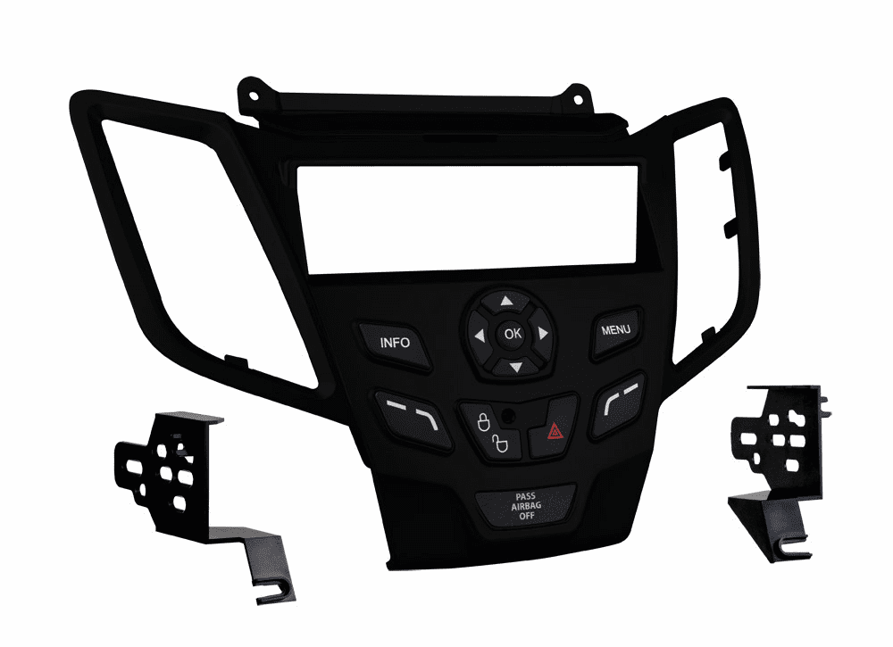 Metra-99-5825B 2011 Ford Fiesta Single DIN dash kit