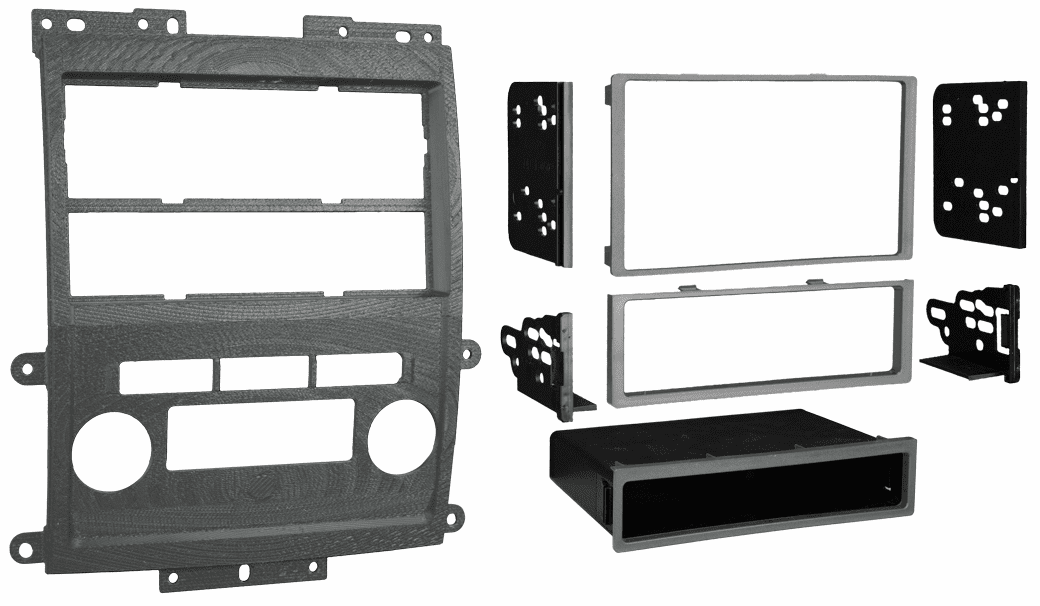 Metra-99-7428G FRONT/XTER 09-12 W/TECH OPT GY