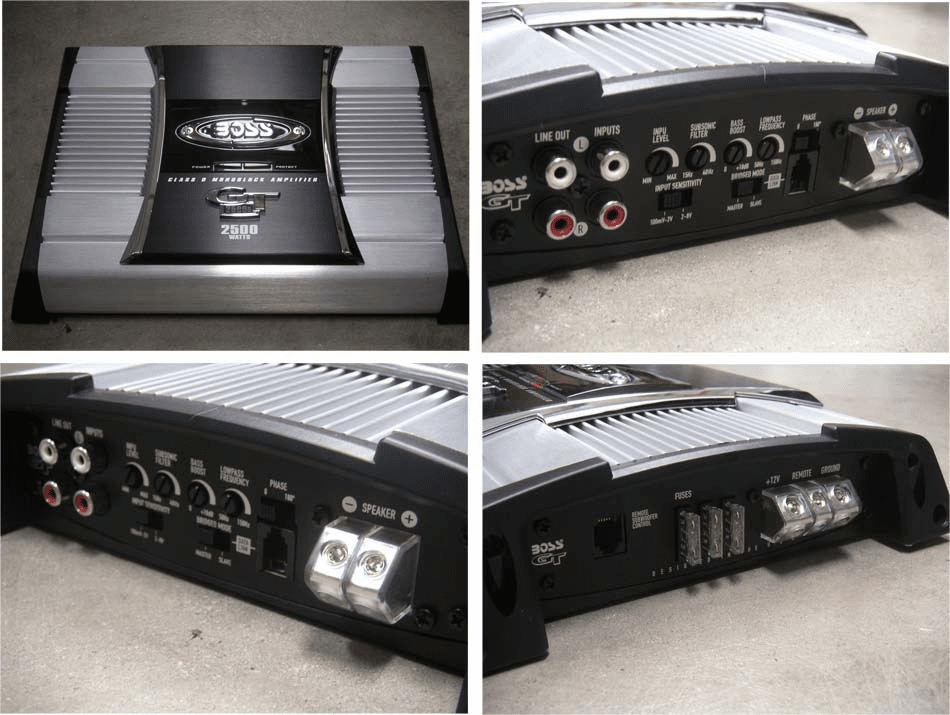 Mono Block Power Car Amp Class D - 2500w Boss GT2500D 