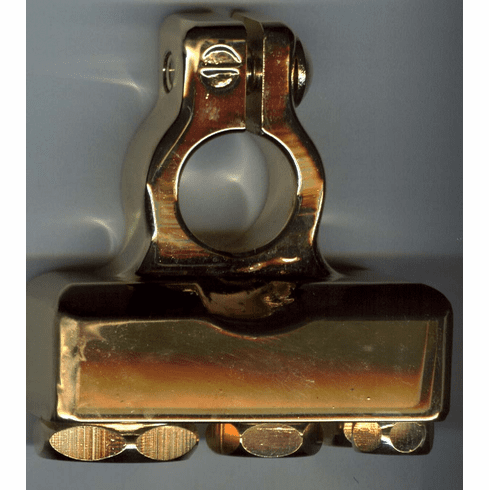 Negative Battery Terminal Platinium 0 4  8 Gauge Gold