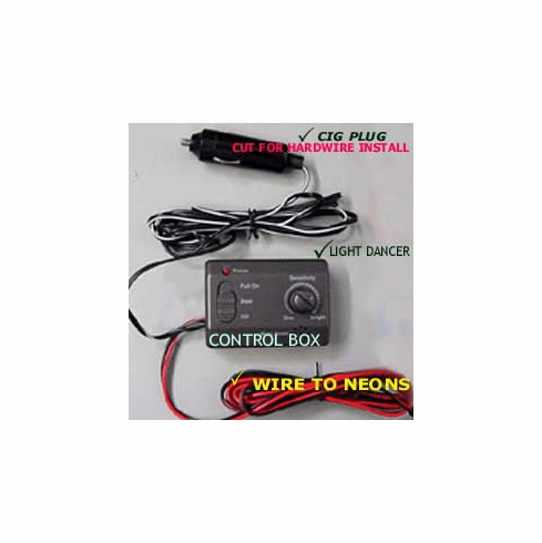 Neon Light Dancer w/ Sound Activator
