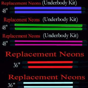 Neon Underbody Kit Replacement Lights ***NO longer available***
