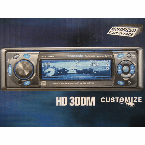 Panasonic CQ-C8300U Full Dot Matrix Display WMA MP3 CD 