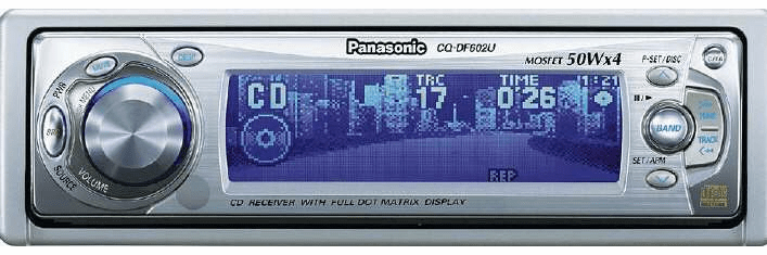 Panasonic CQ-DF602U 200 watt Cd Car Stereo