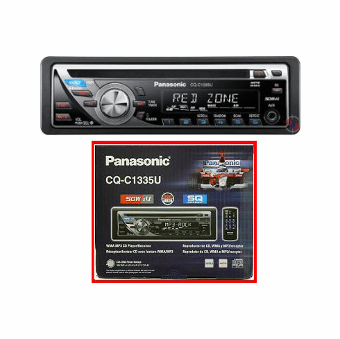 Panasonic MP3 WMA CD Car Stereo CQ-C1335U New 2007 Model