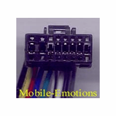 Panasonic wire Harness 16pin Plugs into Radio