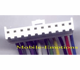 Pioneer Wire Harness 10Pin Plugs into Radio