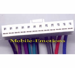 Pioneer wire Harness 12pin Plugs into Radio