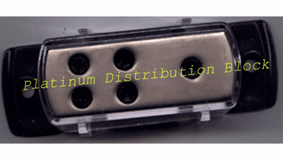 Platinum Distribution Ground Block (1in/4out)