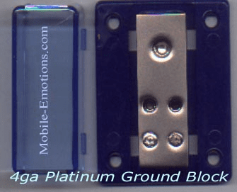 Platinum Ground Block- (Heat Resistant Base)