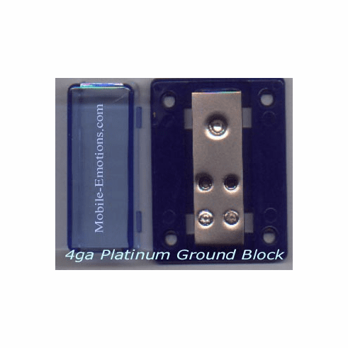 Platinum Ground Block- (Heat Resistant Base)