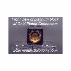 Platinum Ground Block  - (w/Gold Connectors)
