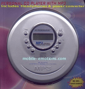 Portable Mp3 Player SC-55MP3<br> (Car & Home Use)