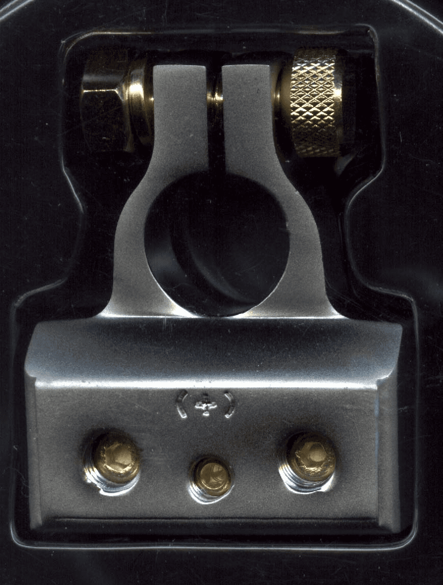 Positive + Battery Terminal  Platinum (2)4 Ga / (1)8 Ga 