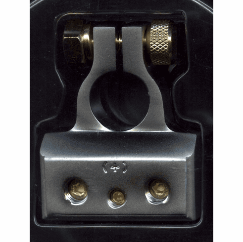 Positive + Battery Terminal  Platinum (2)4 Ga / (1)8 Ga 