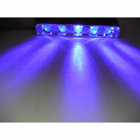 Purple 5 Led Laser Lights - Glow in Street