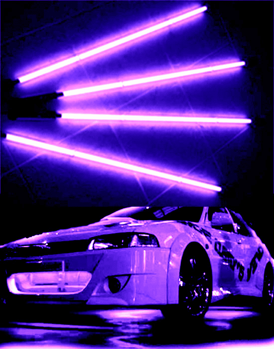 Purple Underbody Neon Kits for Cars or Trucks