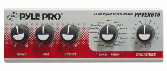 Pyle 18 Bit Digital Effects Module PPVERB16