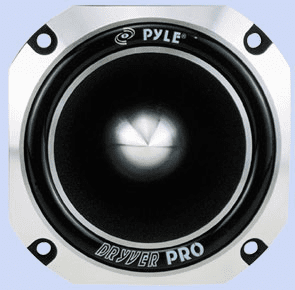 Pyle 2" Titanium Super<br>Tweeter Chrome 350watt  PDBT38 (106db)