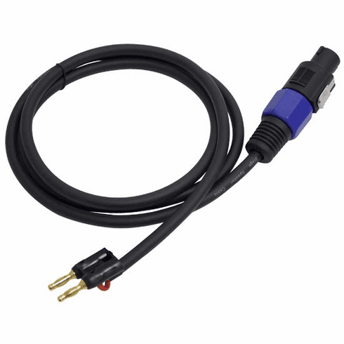 Pyle  5ft, 12 Gauge Proffesional Stage Speaker Connector to Banana Plug PPBS05