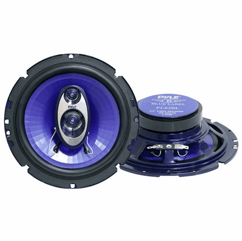 Pyle 6.5 Inch 3 way Car Speakers 360 watts PL63BL NEW