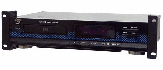 Pyle Digital Compact Disc Player Rack Mount PT658C