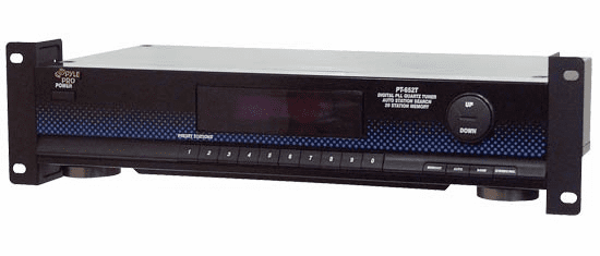 Pyle Digital PLL Quartz Tuner Rack Mount PT652T